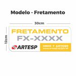 Adesivo Fretamento Artesp