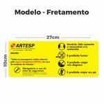 Adesivo Artesp obrigatório Seguro Dpvat 