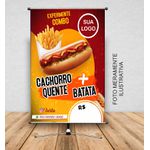 Banner Combo Hot Dog e Batata