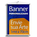 Banner Personalizado 70cmx1metro 