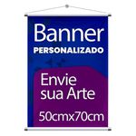 Banner Personalizado 50cmx70cm - 2 unidades