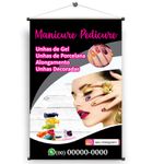 Banner salão manicure pedicure mod.34