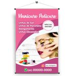 Banner salão manicure pedicure mod.36