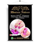 Banner salão manicure pedicure mod.50