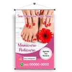 Banner salão manicure pedicure mod.54