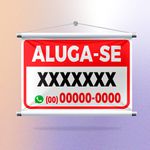 Banner Aluga-se 70x50cm 