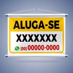 Banner Aluga-se 50x40cm 