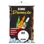 Banner Bebida Promoção Long Neck