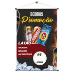 Banner Bebidas Latão 