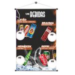 Banner Bebidas Tabela de Preço
