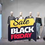 Adesivo Vitrine Sale Black friday 50% OFF