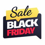 Adesivo Vitrine Sale Black friday 50% OFF