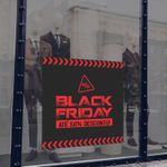 Adesivo Para Vitrine Black Friday até 50% Desconto