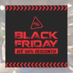 Adesivo Para Vitrine Black Friday até 50% Desconto