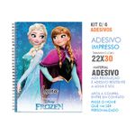 Adesivo De Caderno Frozen