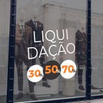 Adesivo Para Vitrine Liquida 30% 50% 70%
