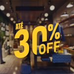 Adesivo Para Vitrine Até 30% OFF