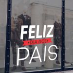 Adesivo Para Vitrine Dia dos Pais