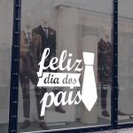Adesivo Para Vitrine Dia dos Pais
