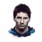 Adesivo Parede Decorativo LIONEL MESSI