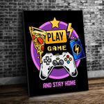 Placa MDF Decorativo Tema GAME 