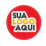 Adesivo Chão com sua logo 30x30 KIT C/50