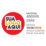 Adesivo Chão com sua logo 30x30 KIT C/50