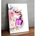 Placa MDF Decorativo Tema Manicure