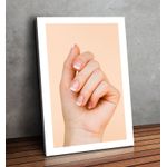 Placa MDF Decorativo Tema Manicure 