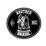Etiqueta Moto clube 8cmx8cm 
