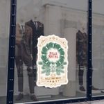Adesivo Para Vitrine Feliz Natal Feliz Ano Novo
