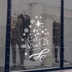 Adesivo Para Vitrine Feliz Natal Feliz Ano Novo