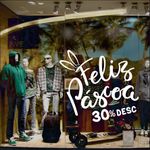Adesivo Vitrine de Páscoa 30% Desconto
