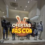Adesivo Vitrine Ofertas de Páscoa