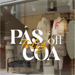 Adesivo Vitrine Feliz Páscoa OFF 