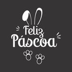 Adesivo Vitrine de Feliz Páscoa