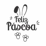 Adesivo Vitrine de Feliz Páscoa