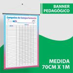 Banner Pedagógico Campeões do Comportamento