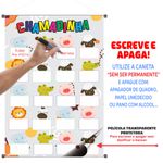 Banner Pedagógico Chamadinha (Escreve e Apaga)