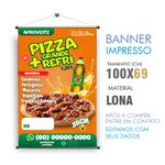 Banner Pizzaria promoção
