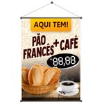 Banner Padaria Pão Francês + Café mod.1