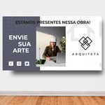 Placa Arquiteta 60x80cm 20 Unid