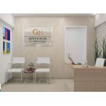Placa de Acrilico advogado recepção 50cmx40cm 