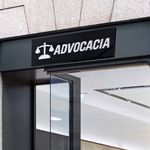 Placa de Advocacia luminoso 