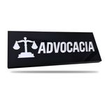Placa de Advocacia luminoso 