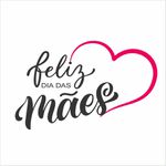 Adesivo Vitrine Feliz dia das Mães