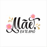 Adesivo Vitrine Dia das Mães: Mãe, Eu te amo