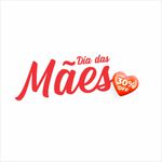 Adesivo Vitrine Feliz dia das Mães 30% OFF