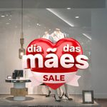 Adesivo Vitrine Dia das Mães Sale