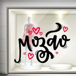 Adesivo para Vitrine Dia dos Namorados Mozão